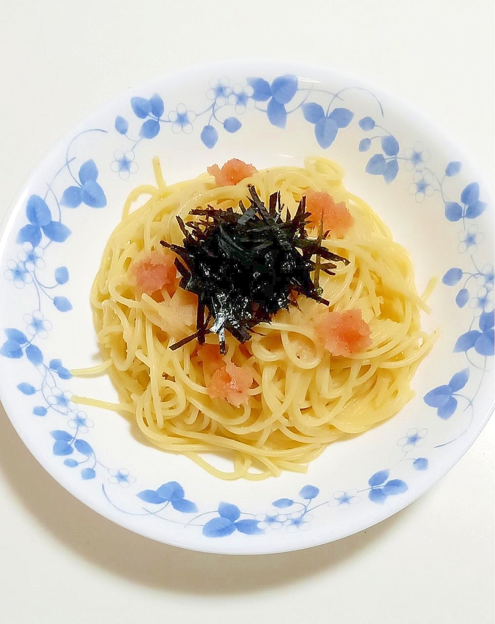 レンジ de 簡単！ 明太子のパスタ