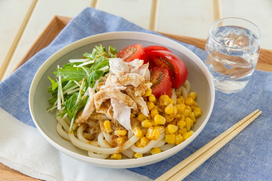 サラダうどん Salad Udon Noodles