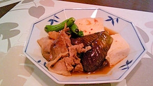 夏の肉豆腐