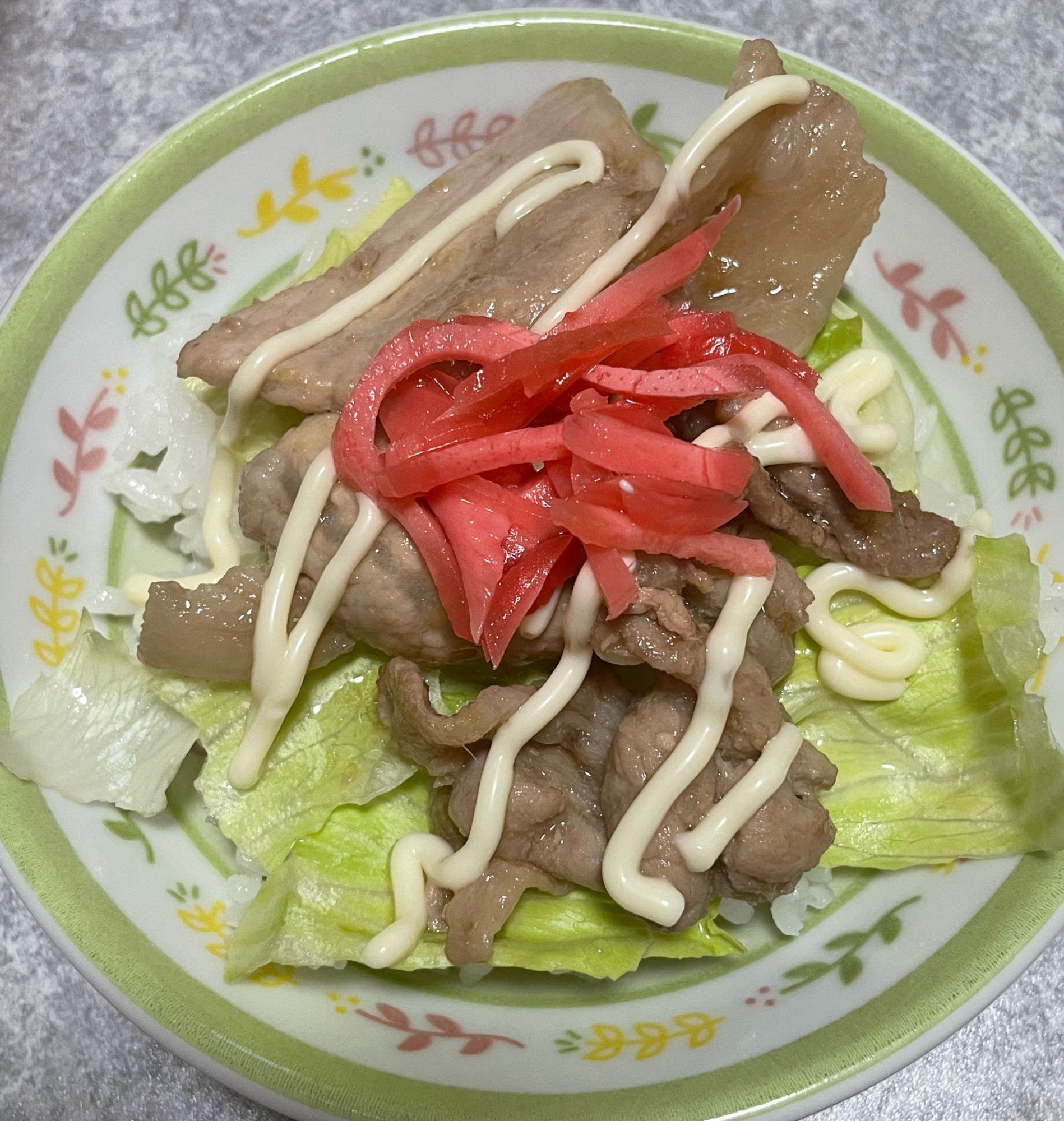 生姜焼き丼