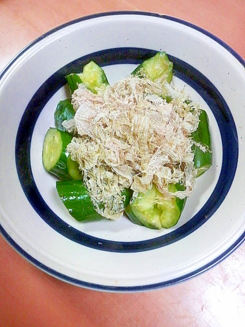 きゅうりのおぼろ昆布和え レシピ 作り方 By マリリン32 楽天レシピ