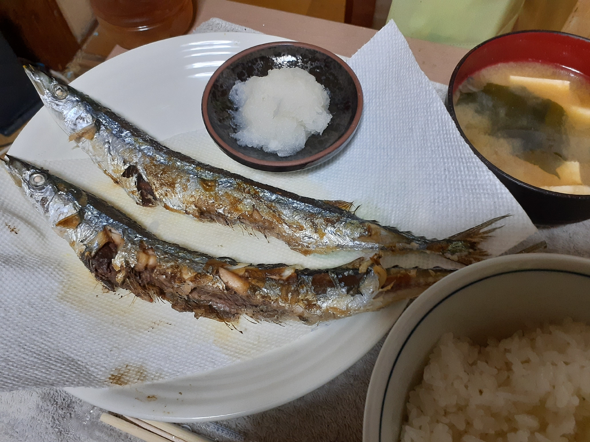 さんまの塩焼き定食