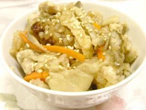 炊き込むだけだから簡単 鶏ごぼうの炊き込みご飯 レシピ 作り方 By Mickey The Mouse 楽天レシピ