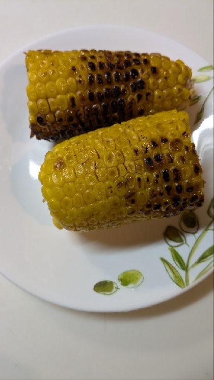 フライパンで簡単♫屋台の焼きとうもろこし