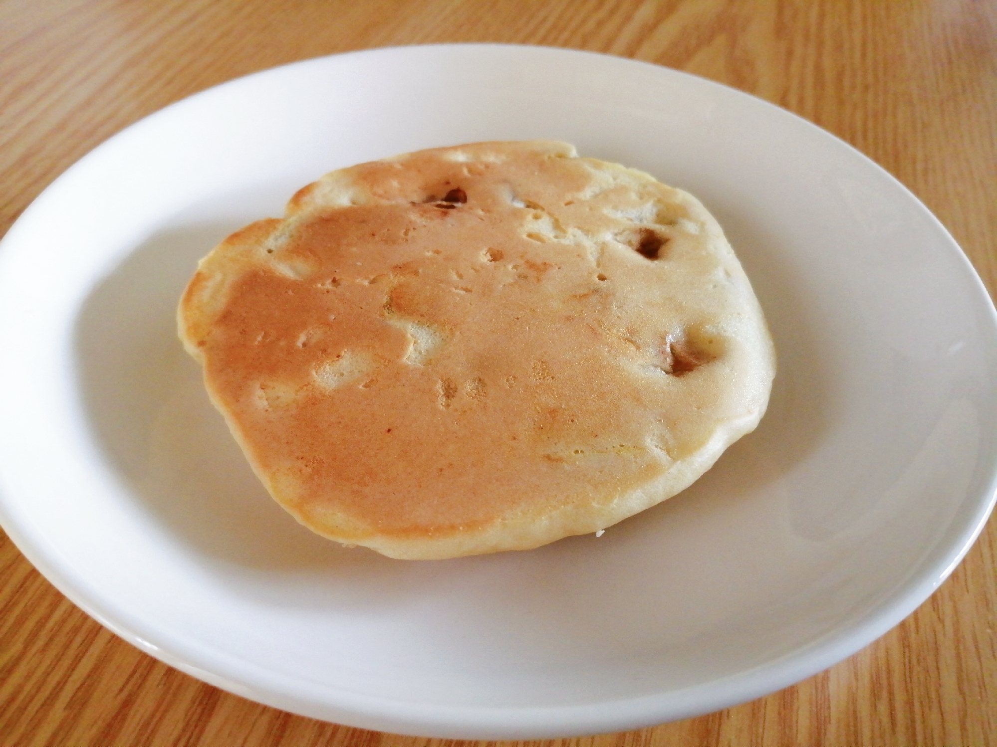 食物繊維たっぷり☆さつまいもとバナナのパンケーキ