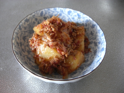 醤油麹で味付け☆　おかかじゃが芋♪