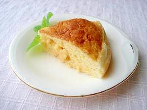 メロンのふわふわケーキ