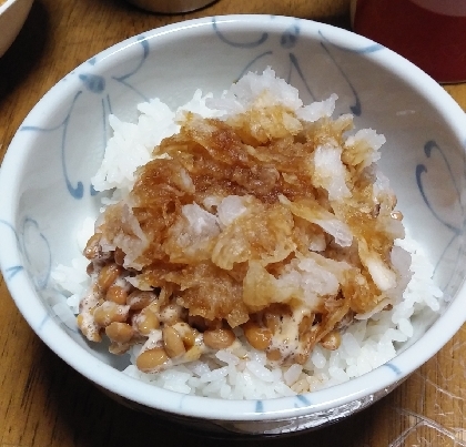 納豆大根おろしご飯