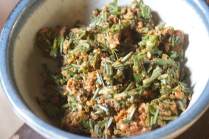 秋ノビルの醤油麹味噌
