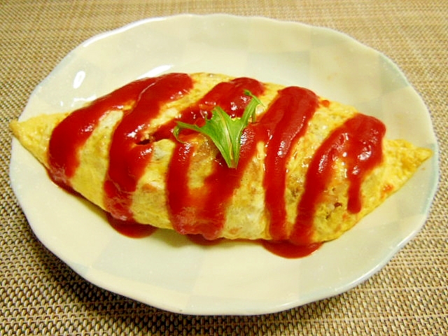 時短、簡単!ランチにオムライス♡