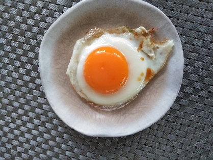 こんにちは～♪
ガーリック味の
目玉焼きでパワーアップ
ありがとー(*^^*)