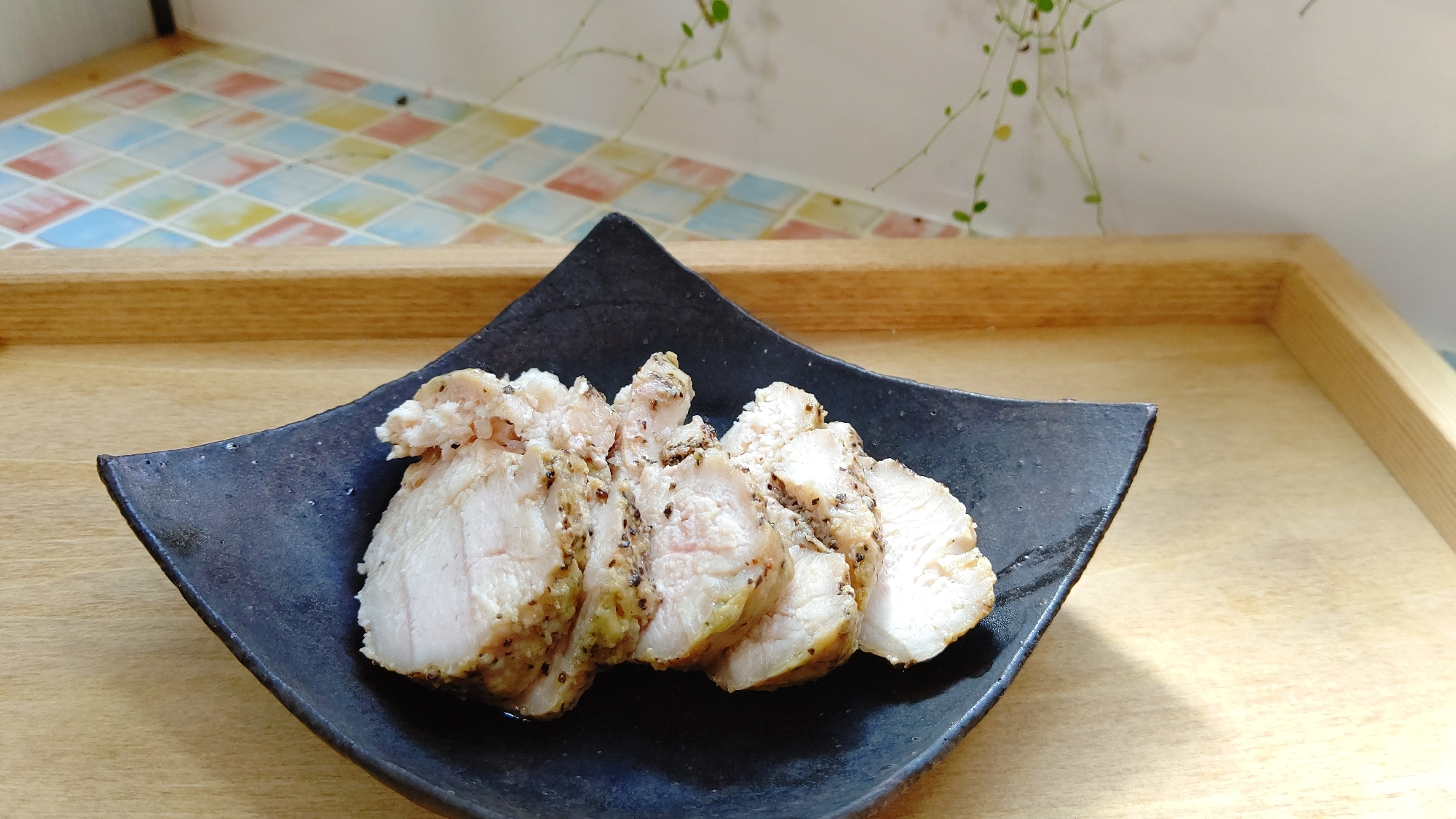 胡椒たっぷり鶏ハム【糖質制限】サラダチキン