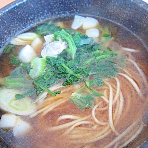 おろ抜き大根烏賊あさり味噌ラーメン