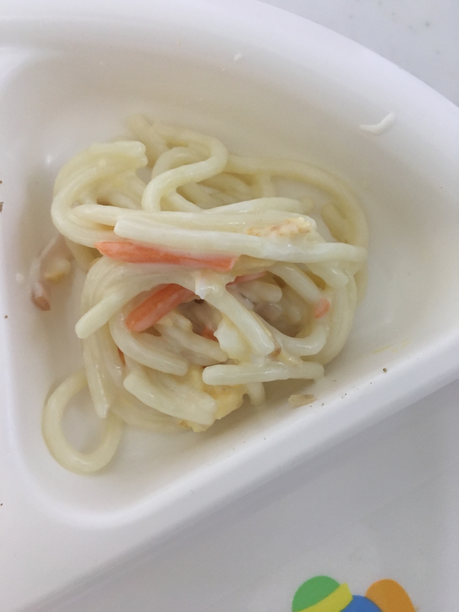 業スーのスパゲティサラダ✨炒り卵とハム入りスパサラ