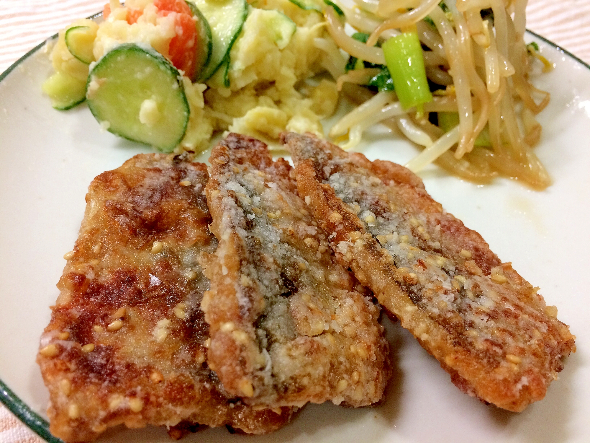 子どもがパクリ アジの竜田揚げ レシピ 作り方 By Fujimon58 楽天レシピ 子どもがパクリ アジの竜田揚げ レシピ 作り方 By Fujimon58 楽天レシピ