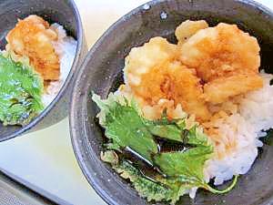 京都の鱧料理　第３弾☆｢鱧の小天丼｣