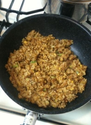 めんつゆとカレー粉で 簡単カレーピラフ レシピ 作り方 By Etc割引 楽天レシピ