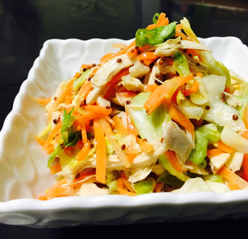 春キャベツと鶏胸肉のマスタード風味さっぱりサラダ レシピ 作り方 By Cinabre 楽天レシピ 春キャベツと鶏胸肉のマスタード風味さっぱりサラダ レシピ 作り方 By Cinabre 楽天レシピ