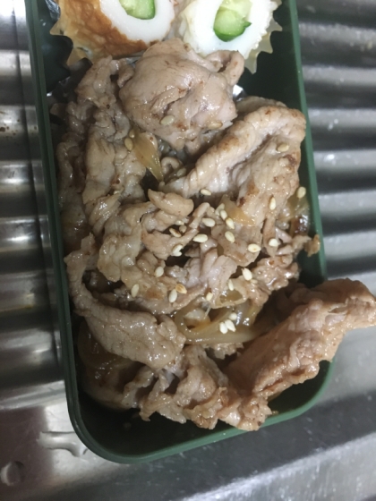 焼肉のタレで♪豚肉の焼肉風炒め♪