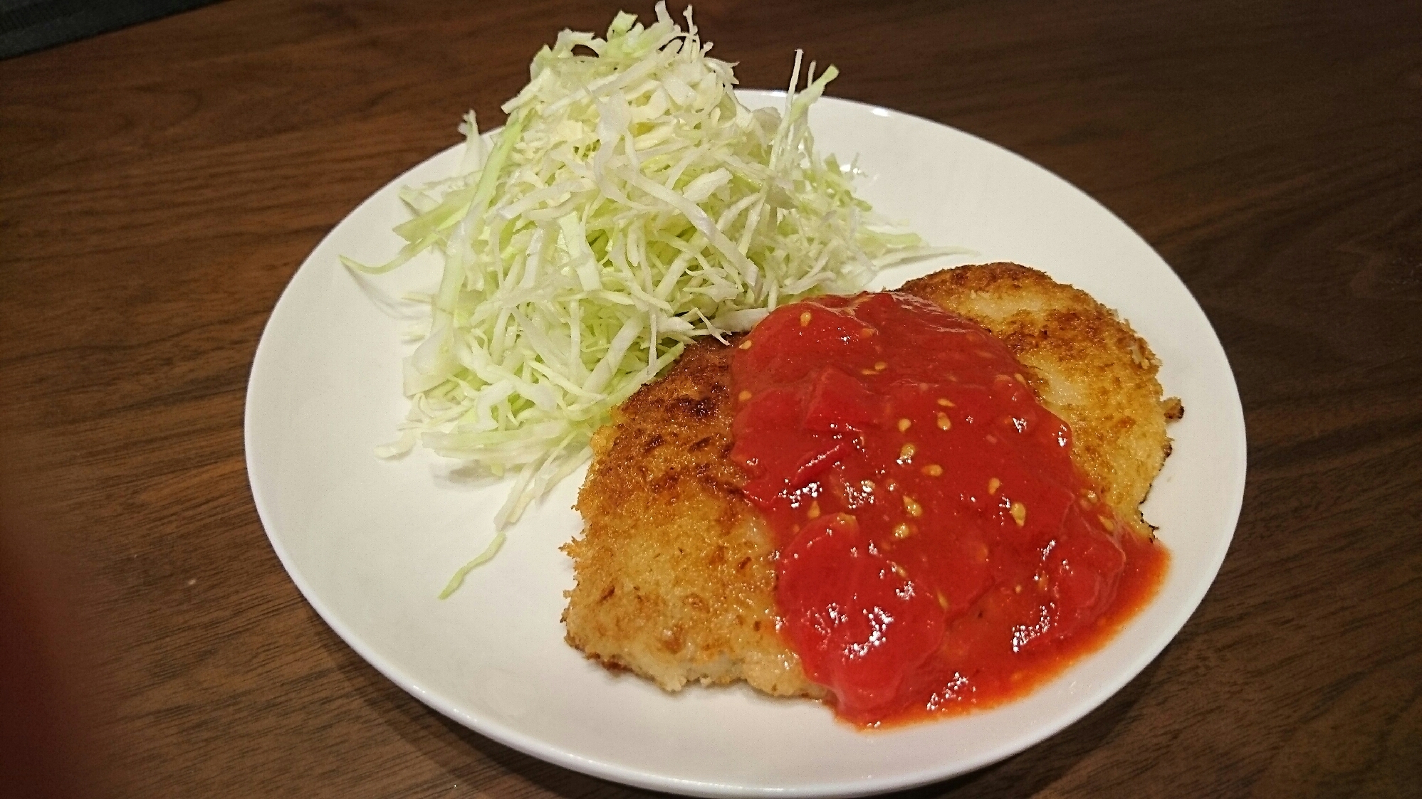 卵なし！フライパンで簡単ポークカツレツ