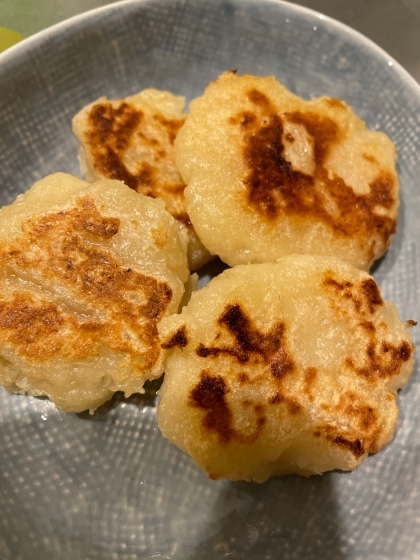 海苔は食べるときにまきました。
めっちゃもちもちでしたー！！