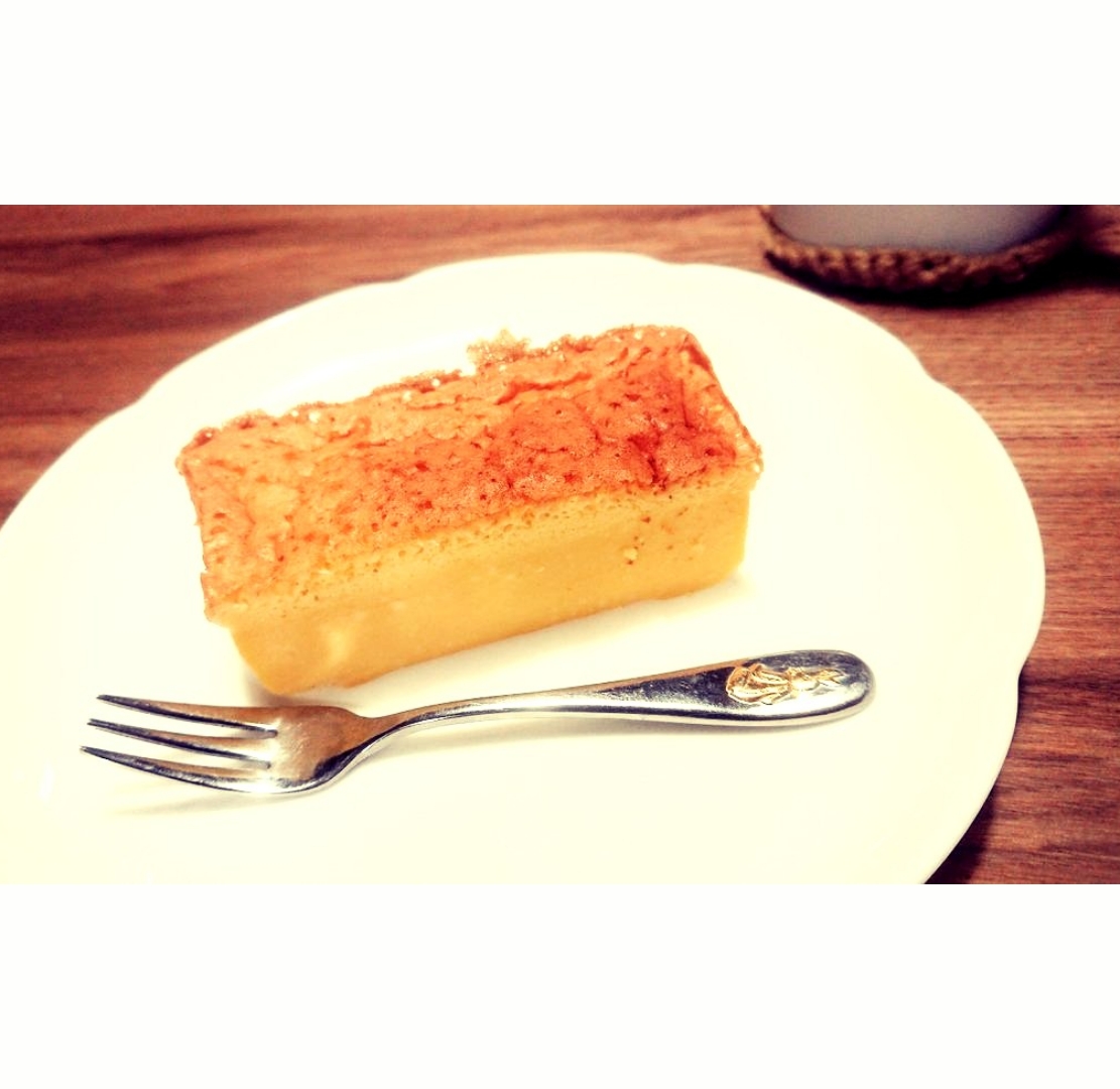 とろけるチーズでチーズケーキ