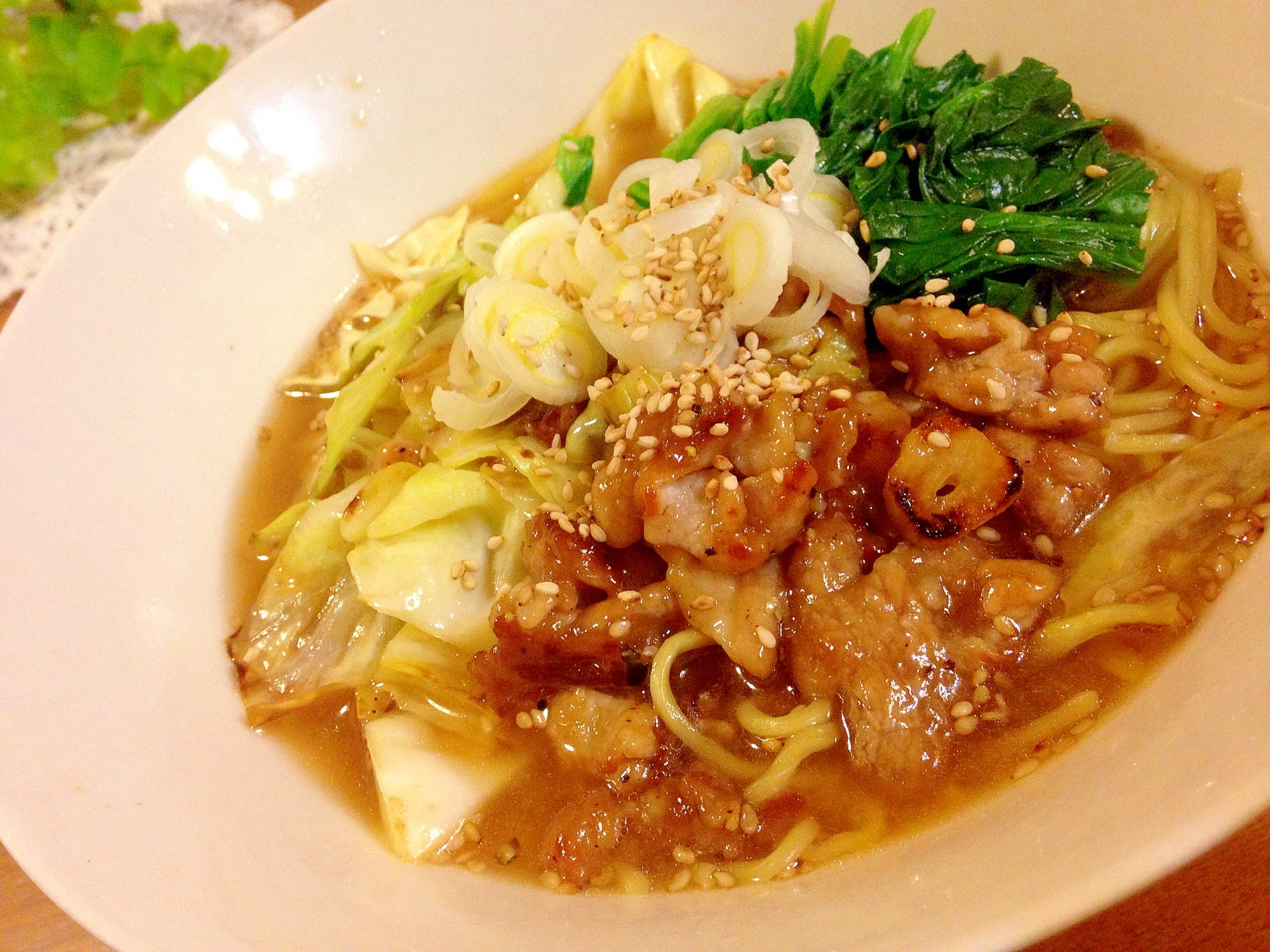 豚肉味噌ラーメン