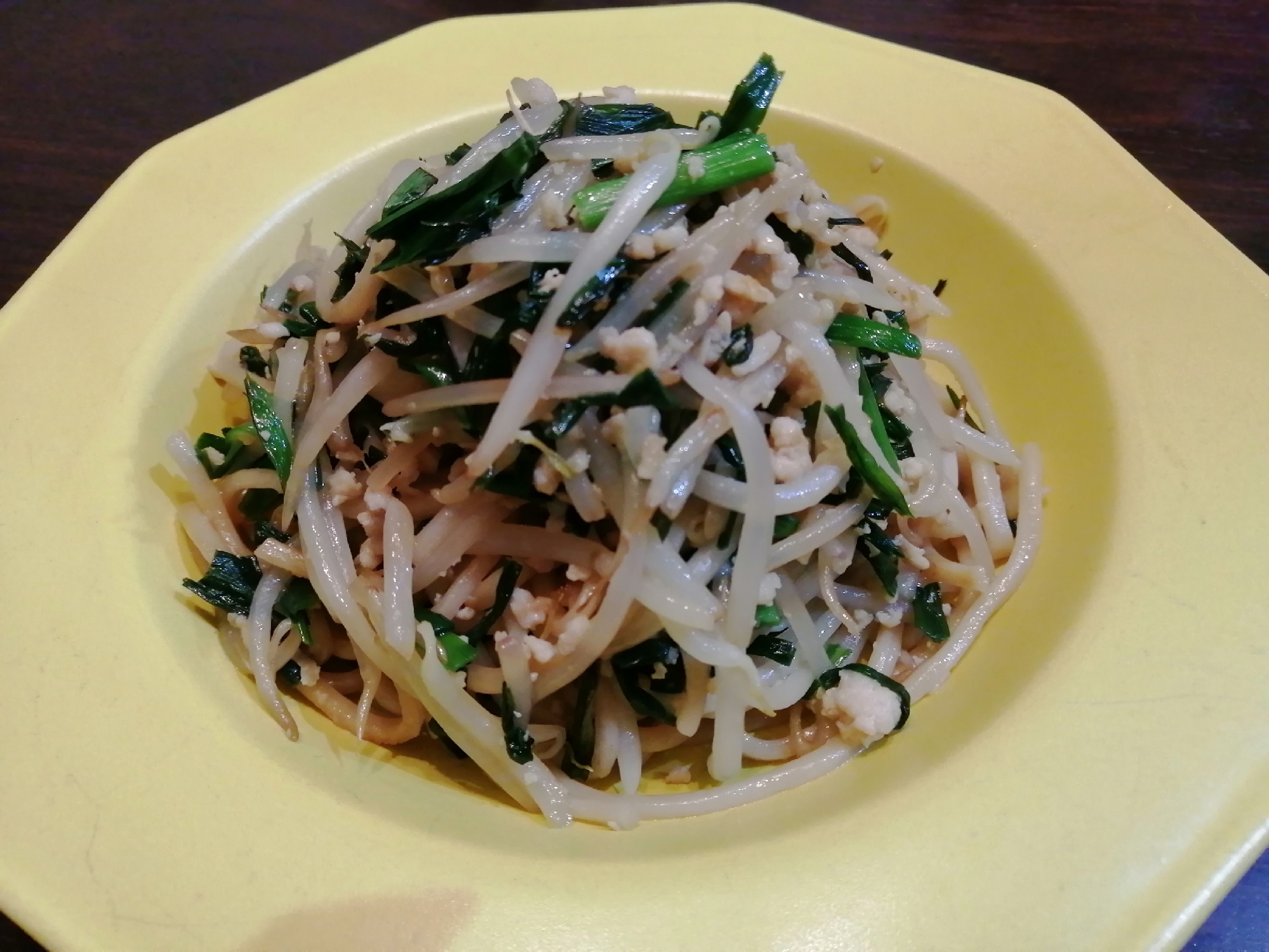 ごはんも進む！台湾ラーメン風焼きそば