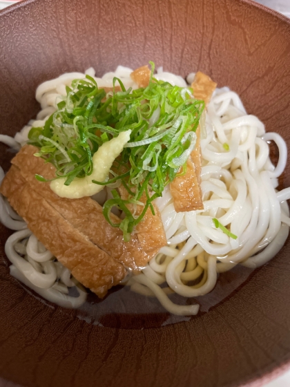 いなり寿司の揚げリメイク★うどん(*^^*)