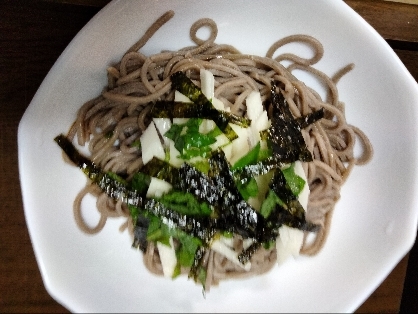 長芋の冷やし蕎麦