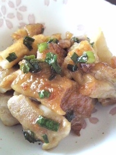余った鶏皮で☆パリパリ照り焼き