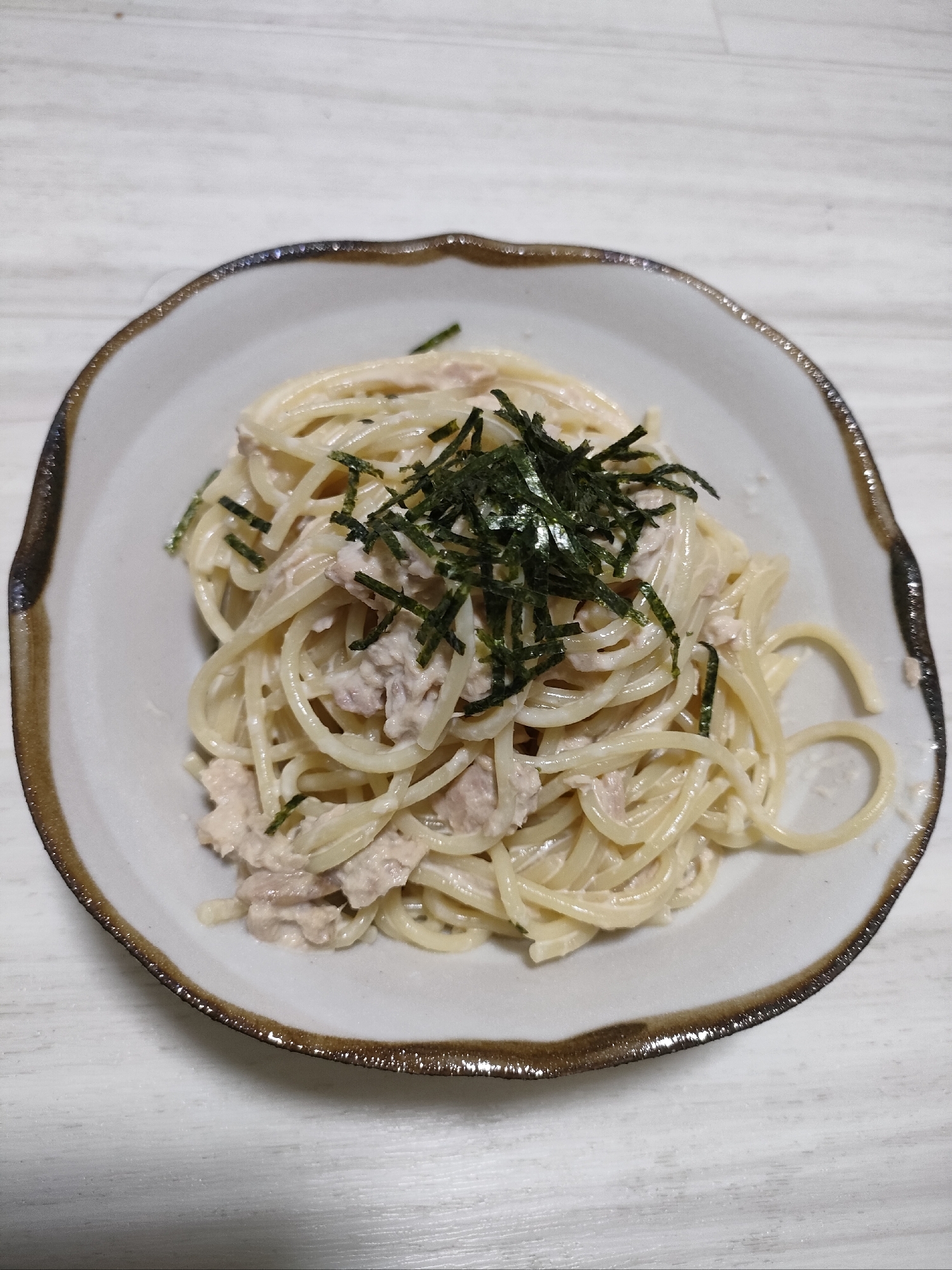 簡単!!和風ツナマヨパスタ