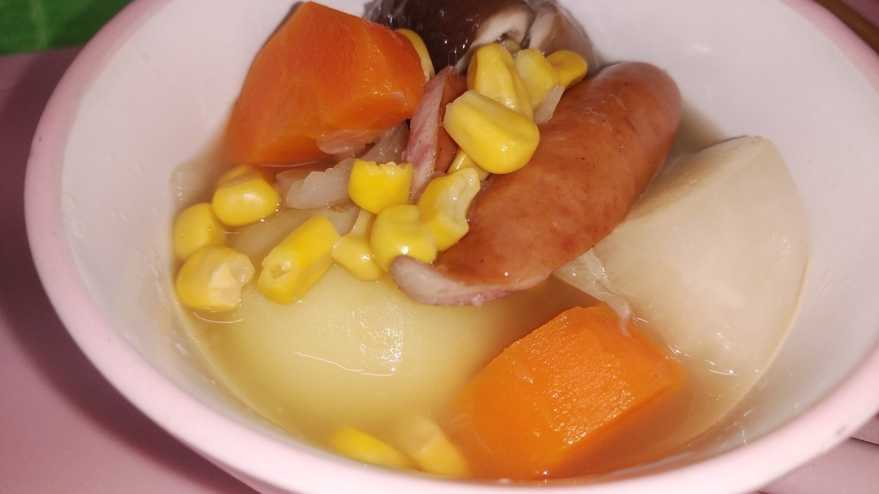 ゴロゴロ野菜スープ