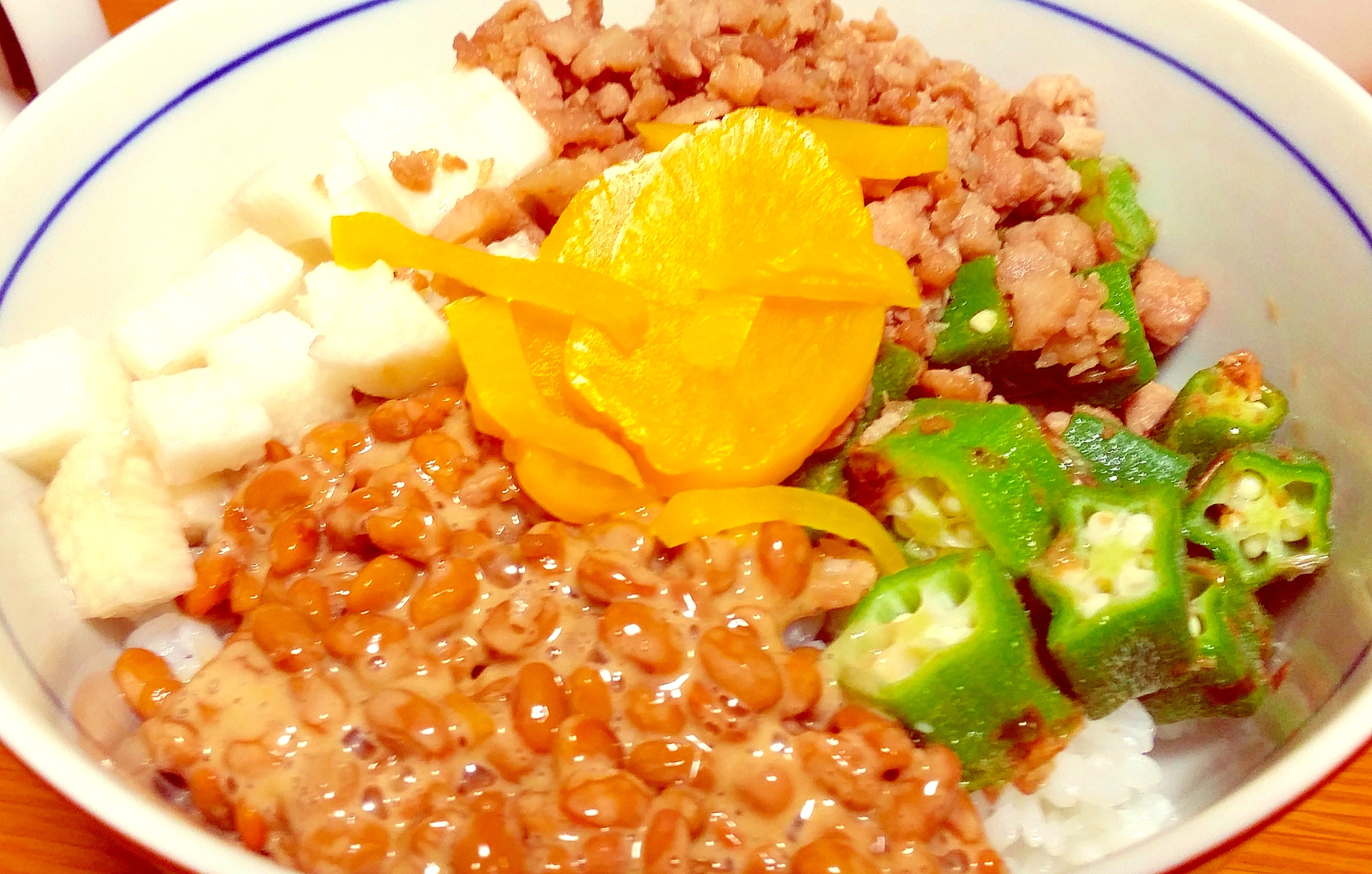 栄養たっぷり☆簡単ネバネバ丼♪