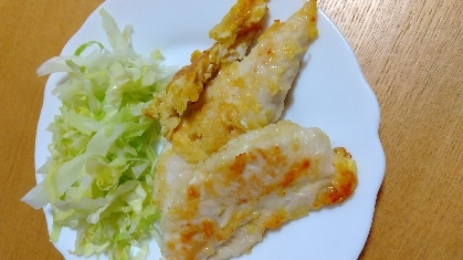 カレー風味deささみのピカタ