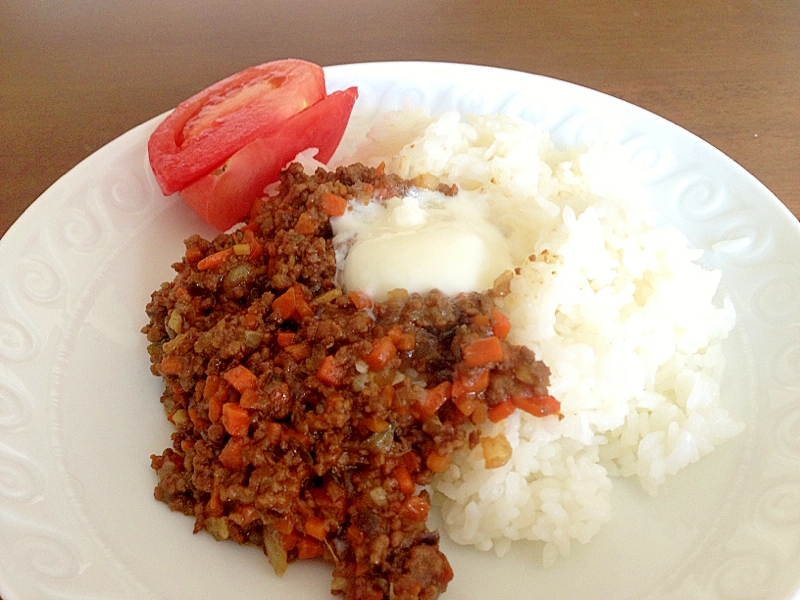 野菜室整理に！あっさりルーのドライカレー☆