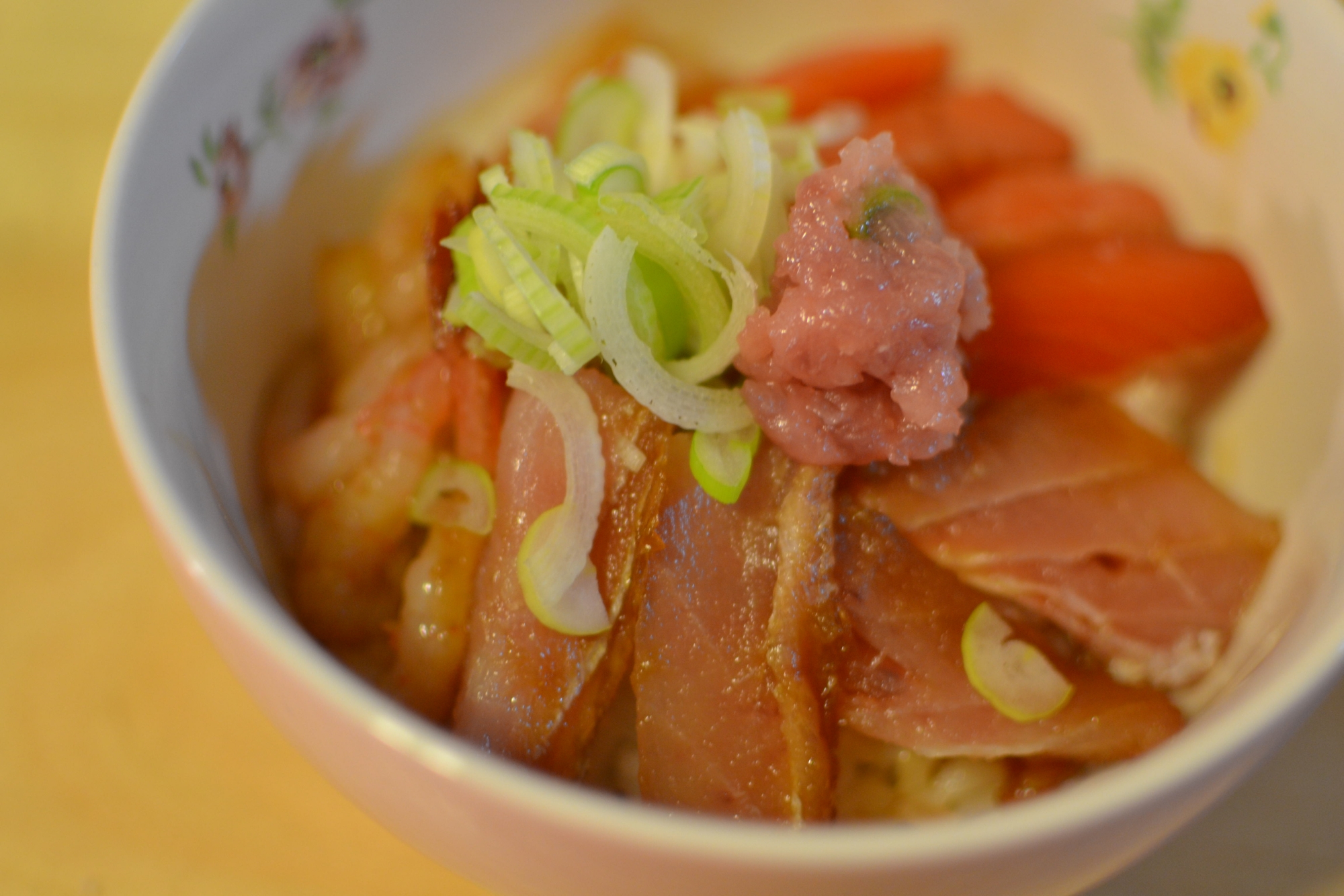 簡単！のせるだけ海鮮丼