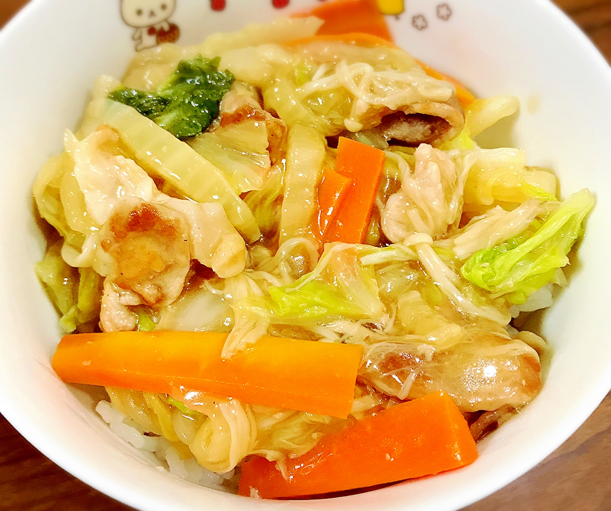 冷蔵庫の残りもので 簡単中華丼 レシピ 作り方 By 水玉模様 楽天レシピ