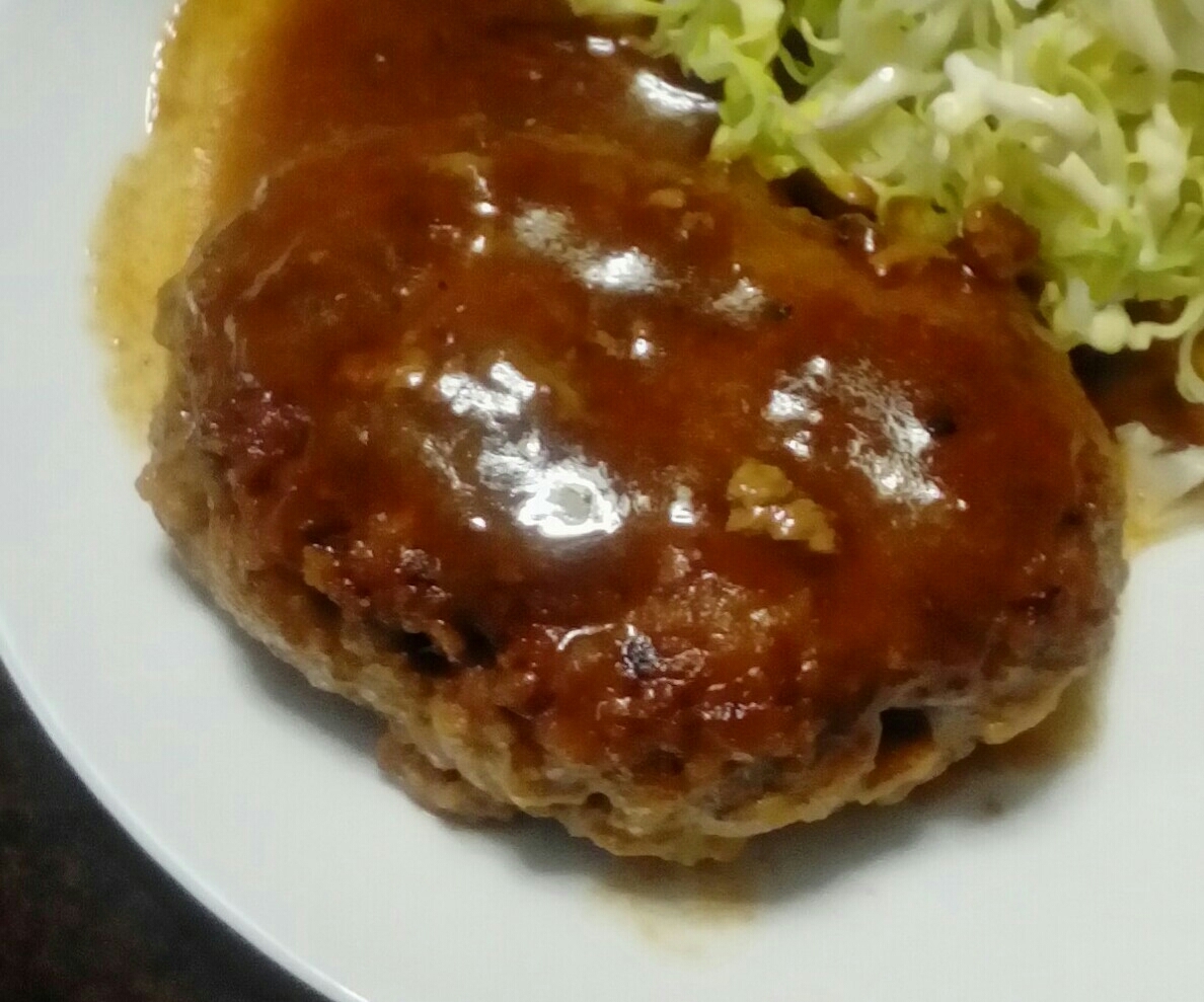 焼き肉のたれハンバーグ