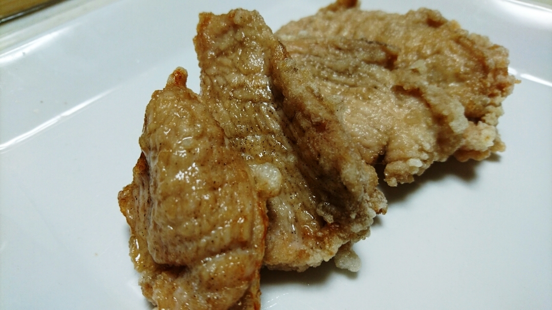 鶏むね肉　薄切り唐揚げ