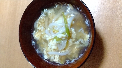 卵ふわふわ～♬　とろ～り餡の中華風うどん！！