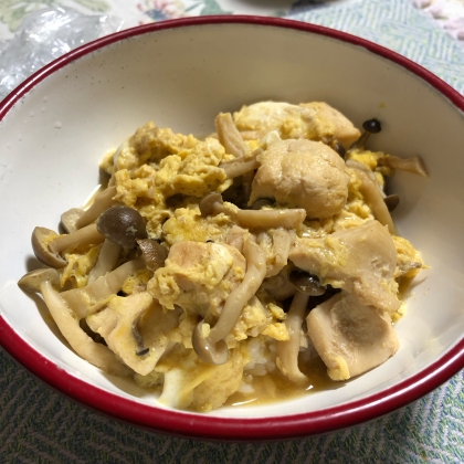 めんつゆで作る！ワンパン親子丼