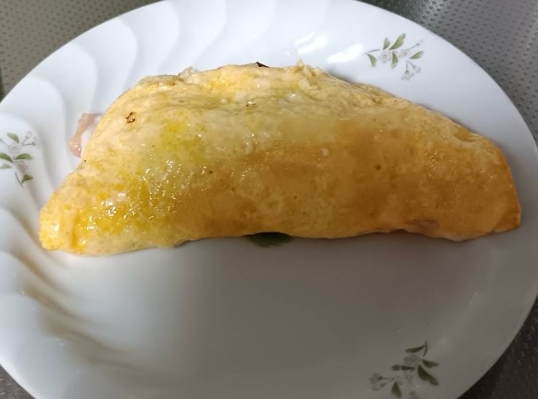 茄子入りオムレツ