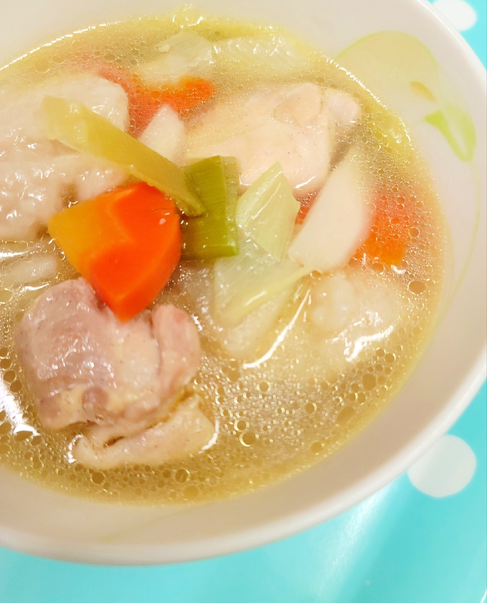 簡単(^^)具だくさんdeヘルシー長芋すいとん汁♪