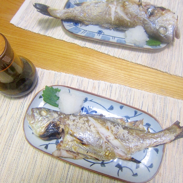 イシモチの塩焼きグリル レシピ 作り方 By Skip Right 楽天レシピ イシモチの塩焼きグリル レシピ 作り方 By Skip Right 楽天レシピ