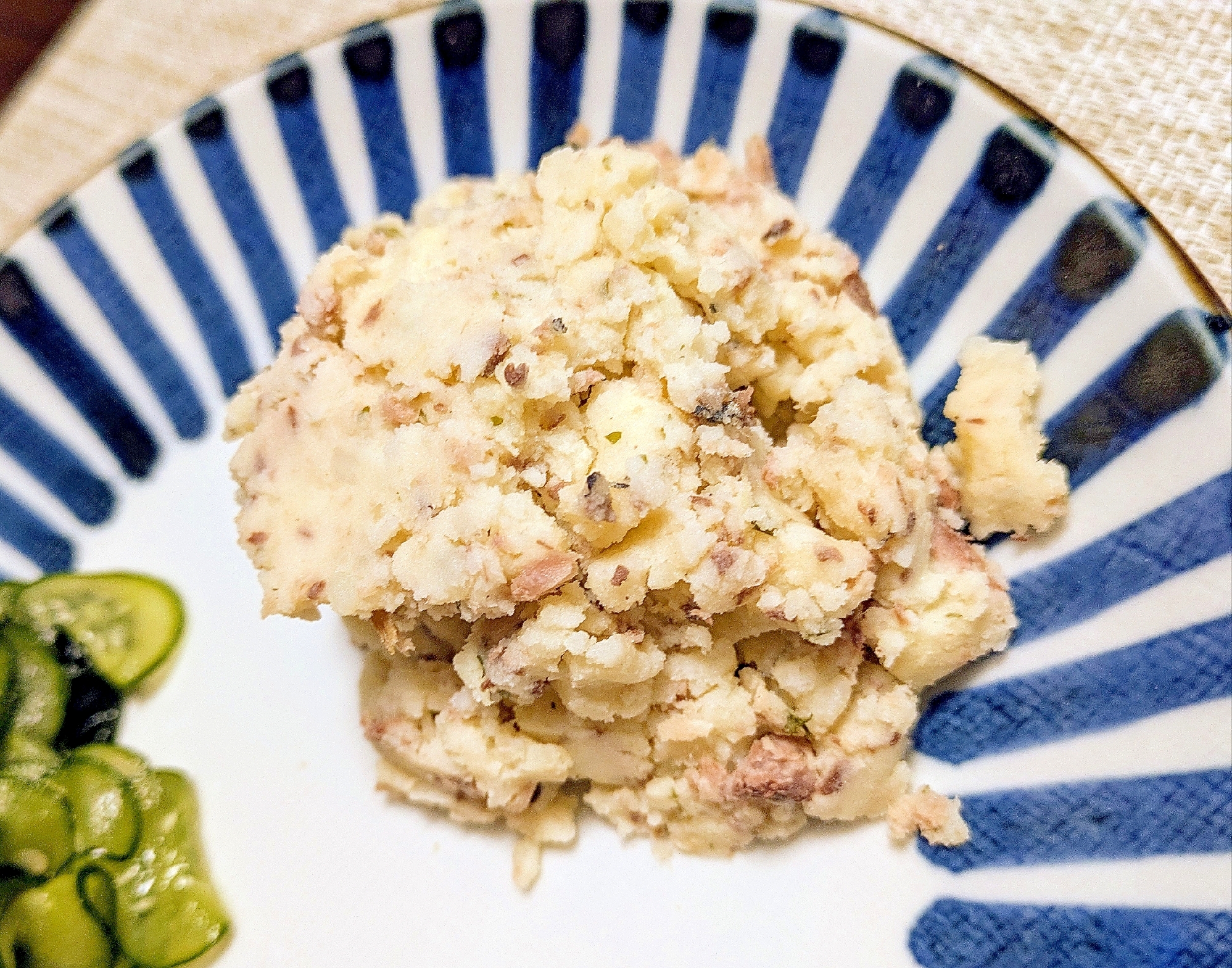 イワシ水煮缶で☆ポテトサラダ