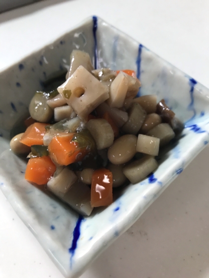 具だくさんな★大豆の煮物★