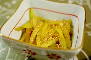 はやとうりのきんぴら レシピ 作り方 By くちかーざ 楽天レシピ はやとうりのきんぴら レシピ 作り方 By くちかーざ 楽天レシピ