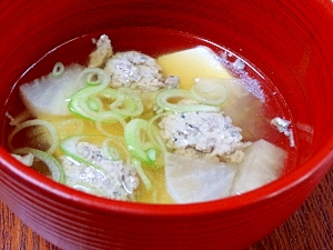 旬の秋刀魚で☆ 臭みのない「つみれ汁」