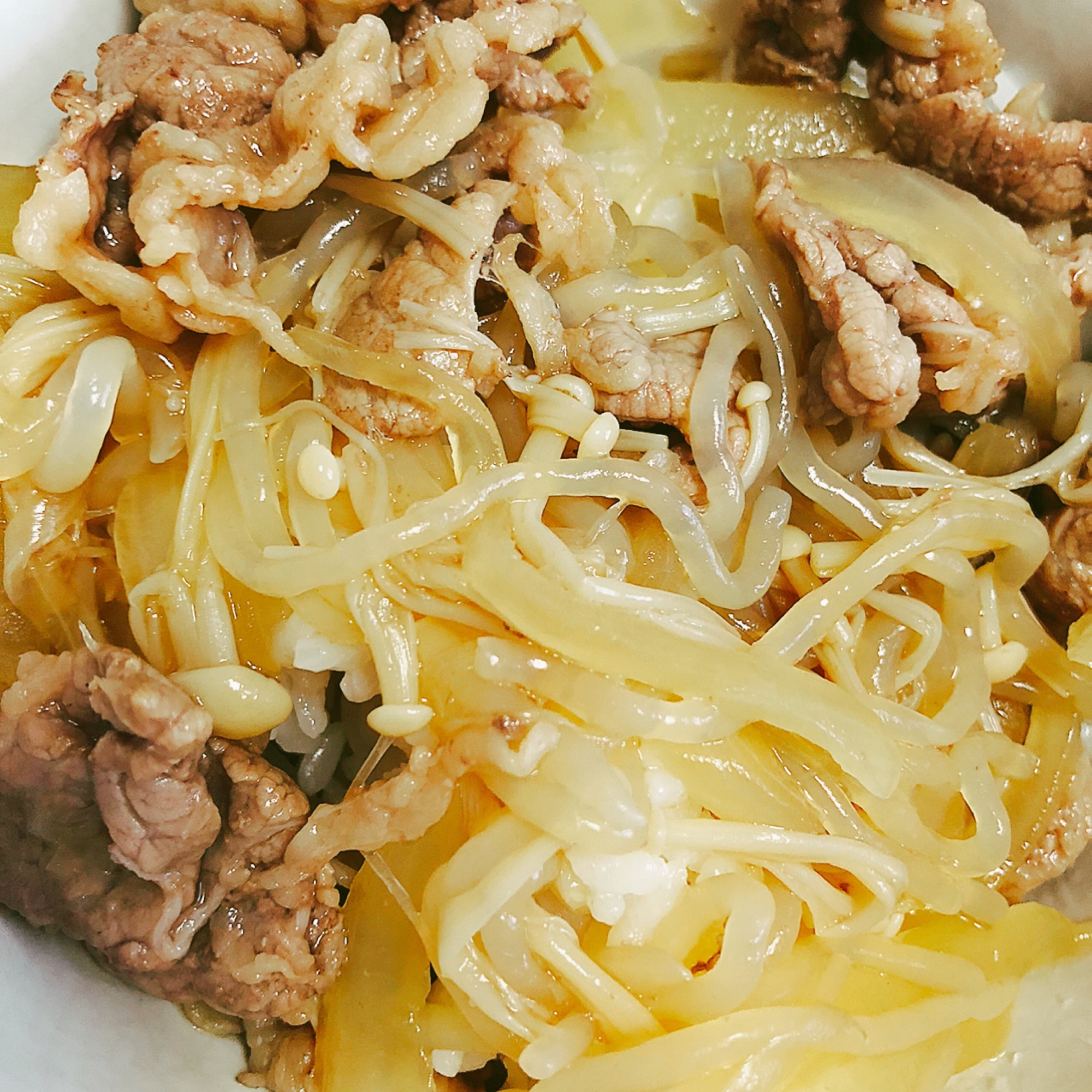 母の日に作ろう！子どもと食育甘めの牛丼